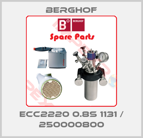 Berghof-ECC2220 0.8S 1131 / 250000800