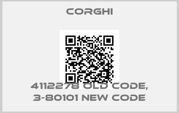 Corghi-4112278 old code, 3-80101 new code