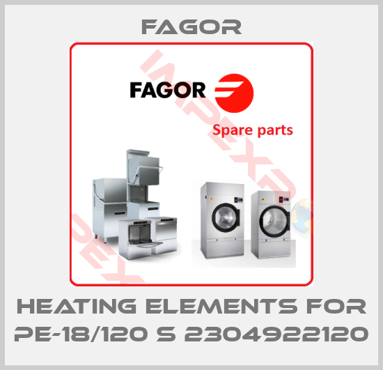 Fagor-Heating Elements for PE-18/120 S 2304922120