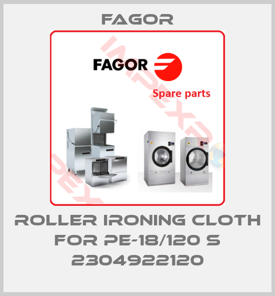 Fagor-Roller Ironing cloth for PE-18/120 S 2304922120