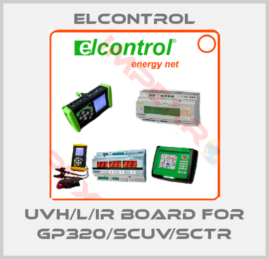 ELCONTROL-UVH/L/IR board for GP320/SCUV/SCTR