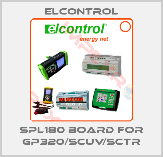 ELCONTROL-SPL180 board for GP320/SCUV/SCTR