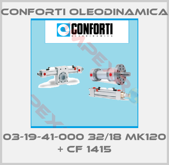 Conforti Oleodinamica-03-19-41-000 32/18 MK120 + CF 1415