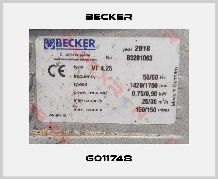 Becker-G011748