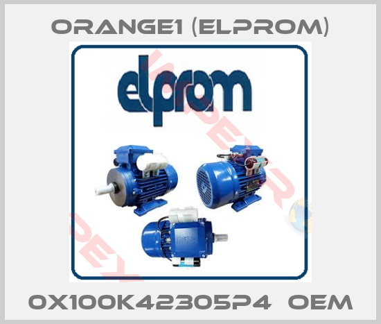 ORANGE1 (Elprom)-0X100K42305P4  OEM