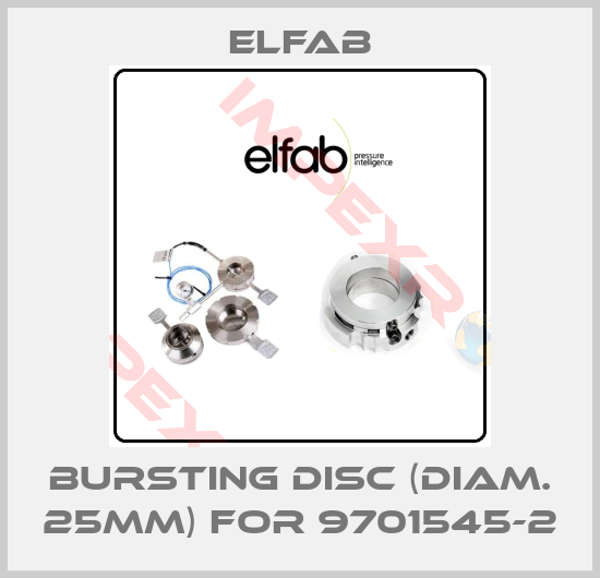 Elfab-Bursting disc (diam. 25mm) for 9701545-2