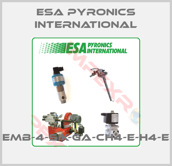 ESA Pyronics International-EMB-4-SIK-GA-CH4-E-H4-E