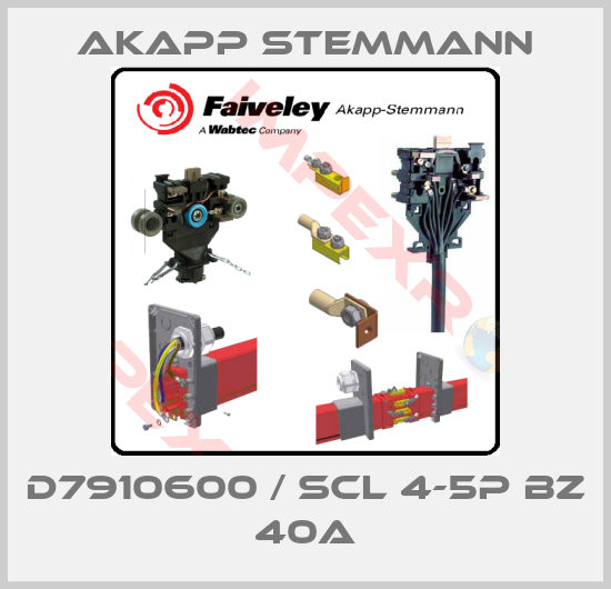 Akapp Stemmann-D7910600 / SCL 4-5P BZ 40A