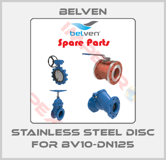 Belven-Stainless steel disc for BV10-DN125