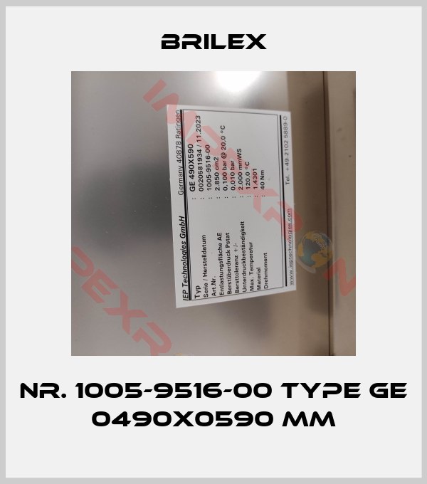 Brilex-Nr. 1005-9516-00 Type GE 0490x0590 mm