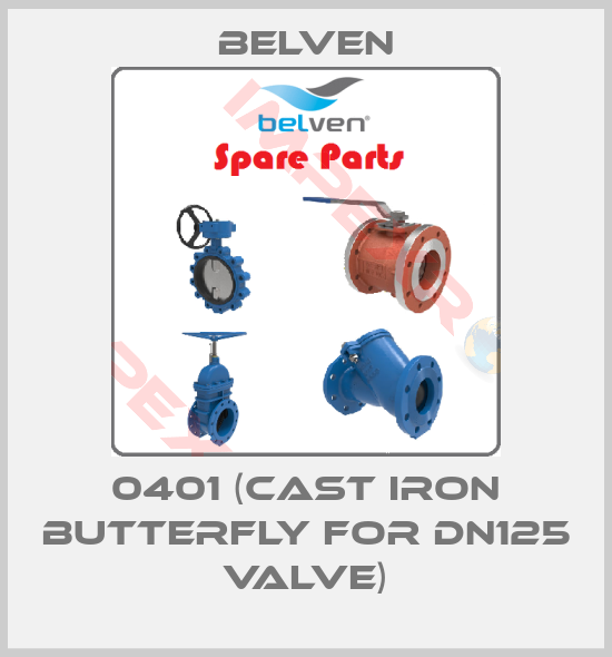 Belven-0401 (Cast iron butterfly for DN125 valve)