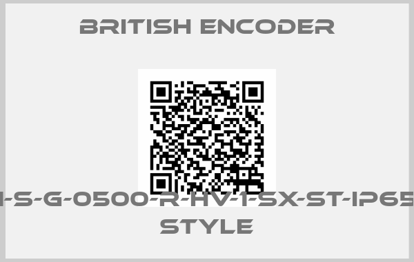 British Encoder-702/1-S-G-0500-R-HV-1-SX-ST-IP65-CNC STYLE