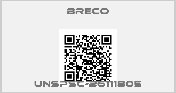 Breco-UNSPSC-26111805