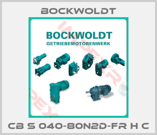 Bockwoldt-CB S 040-80N2D-FR H C