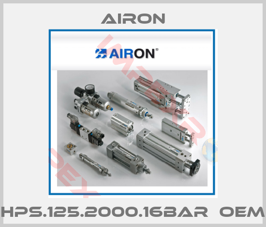Airon-HPS.125.2000.16BAR  OEM