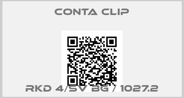 Conta Clip-RKD 4/SV BG / 1027.2