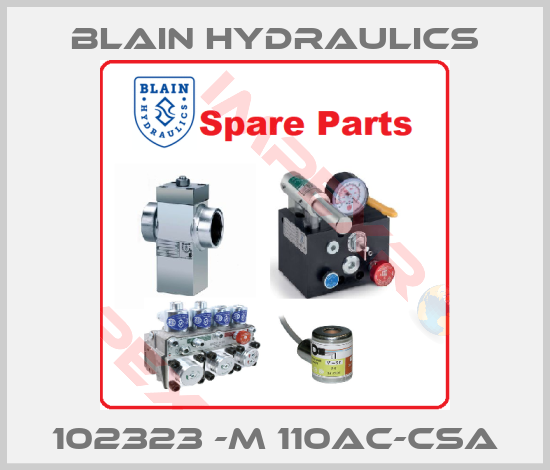Blain Hydraulics-102323 -M 110AC-CSA