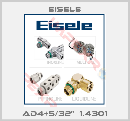 Eisele-AD4+5/32”  1.4301