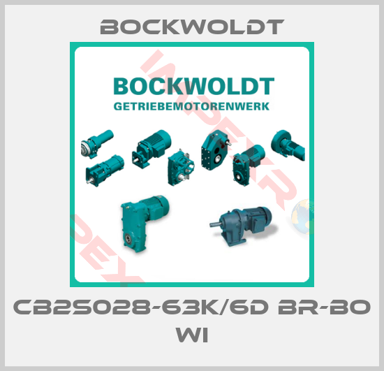 Bockwoldt-CB2S028-63K/6D BR-Bo Wi