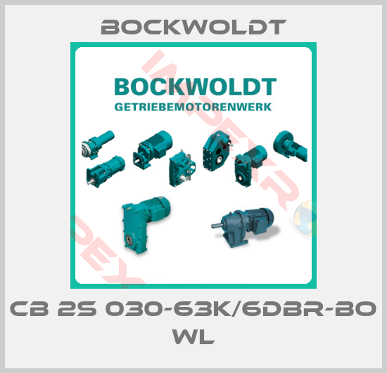 Bockwoldt-CB 2S 030-63K/6DBr-Bo Wl