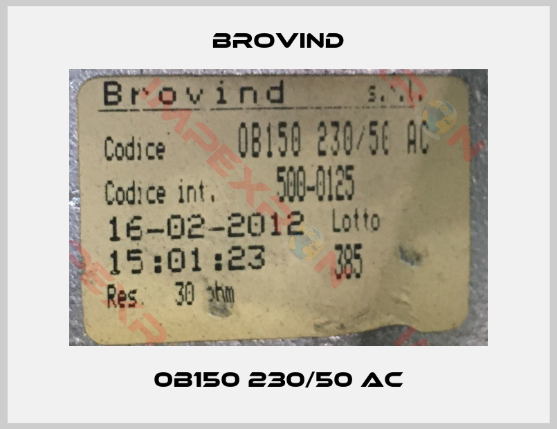 Brovind-0B150 230/50 AC