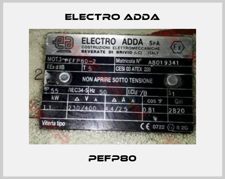Electro Adda-PEFP80