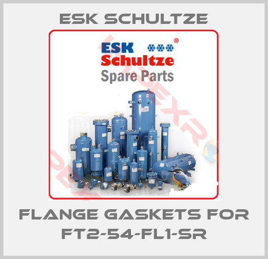 Esk Schultze-flange gaskets for FT2-54-FL1-SR