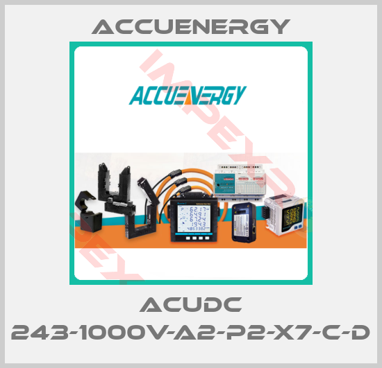 Accuenergy-AcuDC 243-1000V-A2-P2-X7-C-D