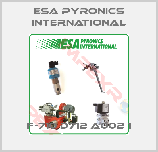 ESA Pyronics International-F-710 D712 A002 1