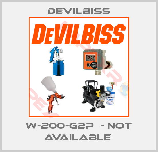 Devilbiss-W-200-G2P  - NOT AVAILABLE 