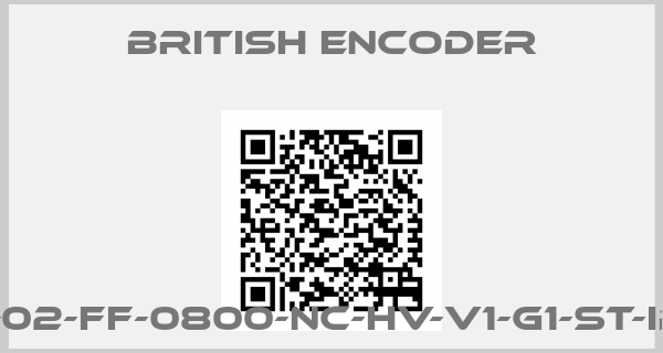 British Encoder-15H-02-FF-0800-NC-HV-V1-G1-ST-IP50