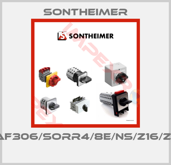 Sontheimer-WAF306/SORR4/8E/NS/Z16/Z53 