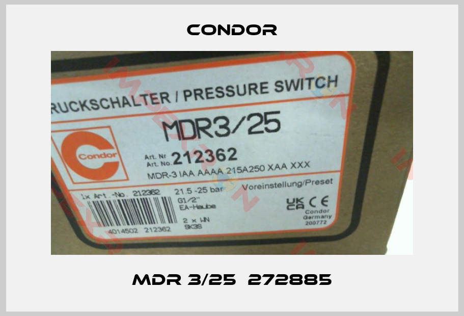 Condor-MDR 3/25  272885