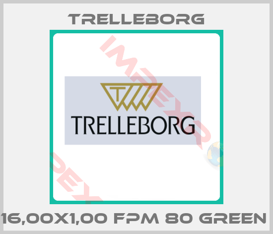 Trelleborg-16,00X1,00 FPM 80 GREEN 