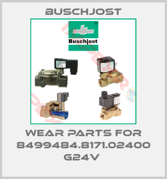 Buschjost-WEAR PARTS FOR 8499484.8171.02400 G24V 