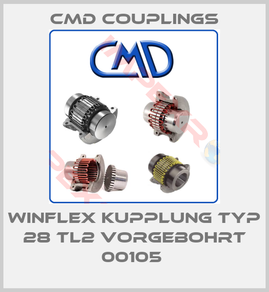 Cmd Couplings-WINFLEX KUPPLUNG TYP 28 TL2 VORGEBOHRT 00105 