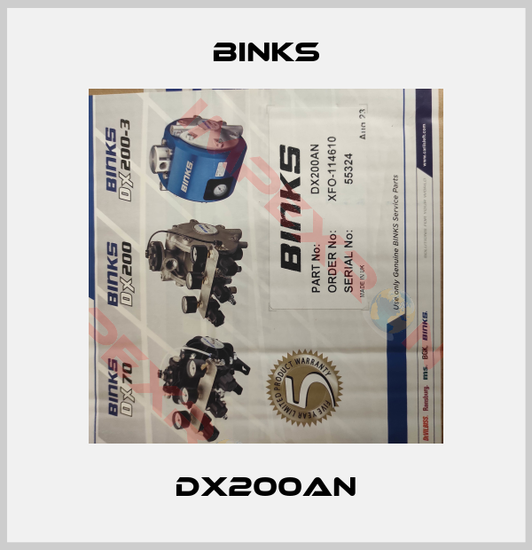 Binks-DX200AN