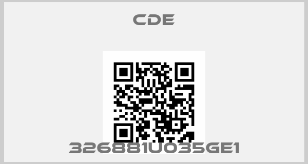 CDE-326881U035GE1