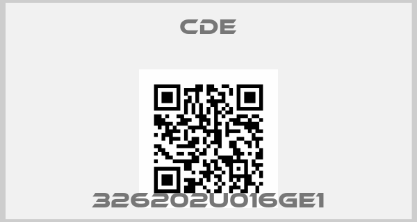 CDE-326202U016GE1