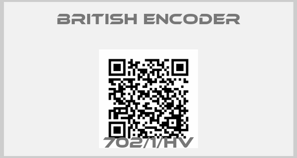 British Encoder-702/1/HV
