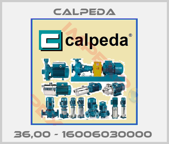 Calpeda-36,00 - 16006030000 