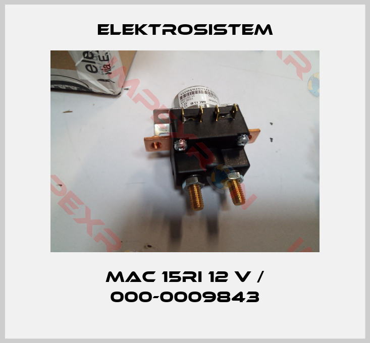 Elektrosistem-MAC 15RI 12 V / 000-0009843