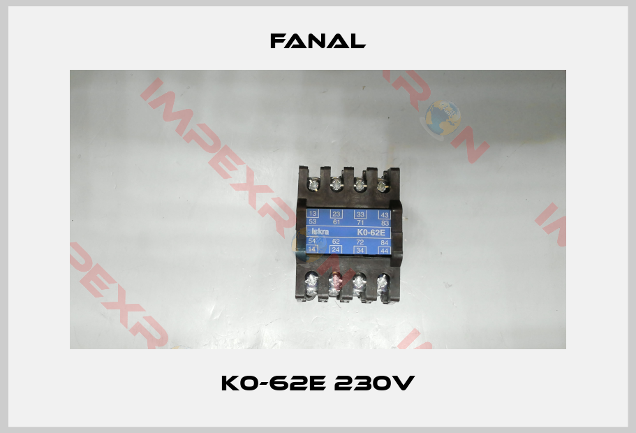 Fanal-K0-62E 230V