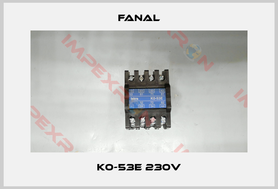 Fanal-K0-53E 230V