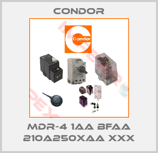 Condor-MDR-4 1AA BFAA 210A250XAA XXX