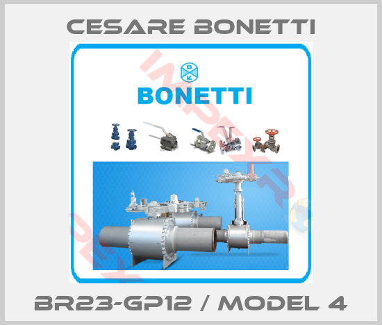Cesare Bonetti-BR23-GP12 / Model 4