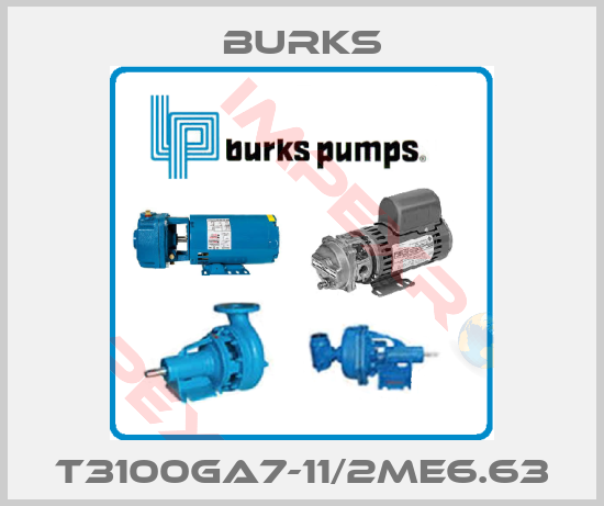 Burks-T3100GA7-11/2ME6.63
