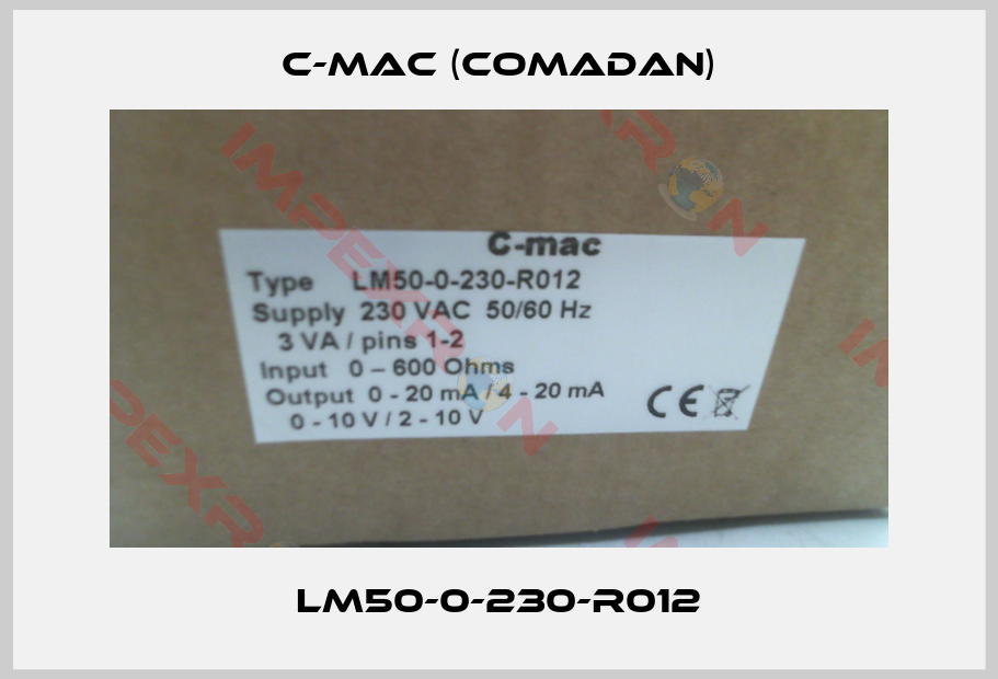 C-mac (Comadan)-LM50-0-230-R012