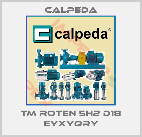 Calpeda-TM Roten 5H2 D18 EYXYQRY