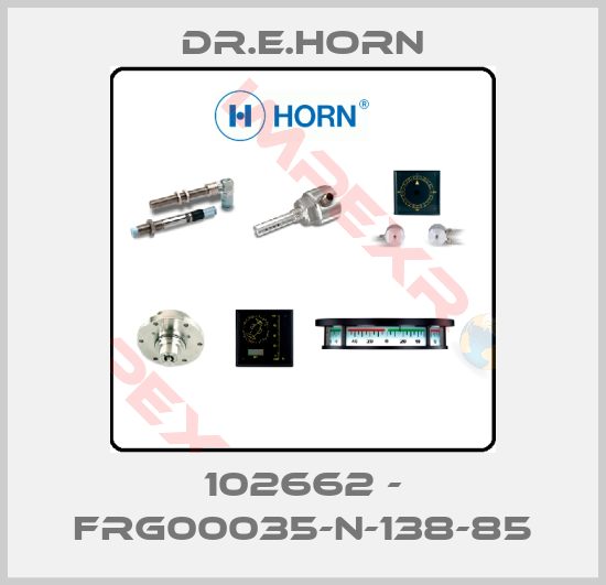 Dr.E.Horn-102662 - FRG00035-N-138-85